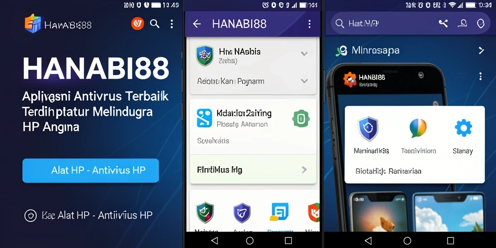 Antarmuka aplikasi HANABI88 yang intuitif dan menarik.